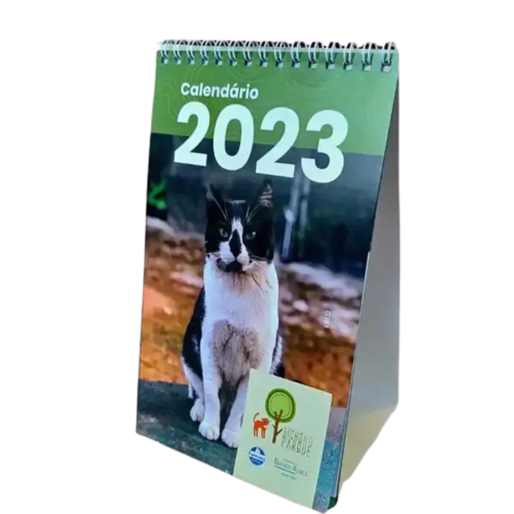 Imagem do Calendário Gatos 2023
