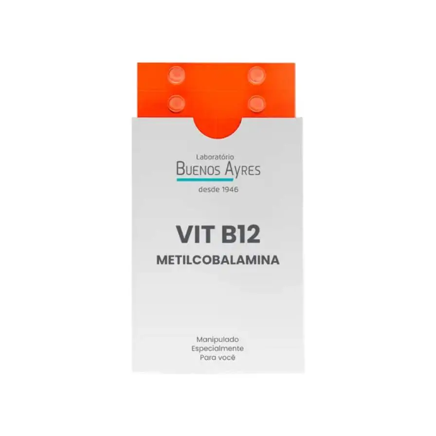 Imagem do Vit B12 1mg 30pastilhas