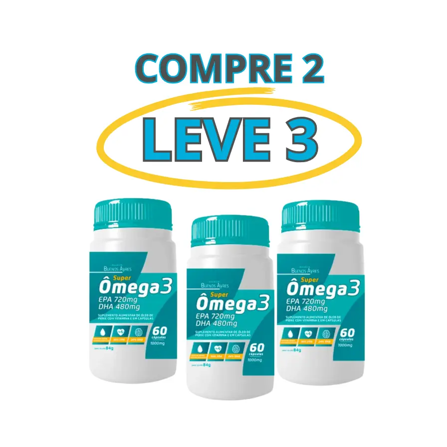 Imagem do 3x Super Ômega 3 TG