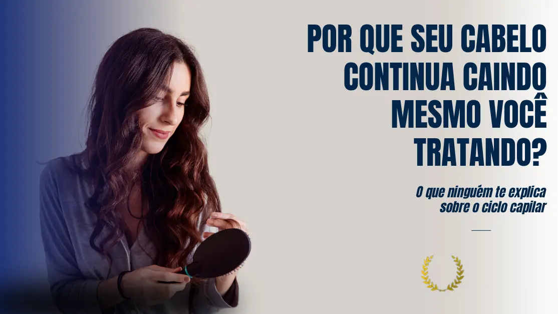 Seu cabelo cai sem parar? Descubra o porquê.
