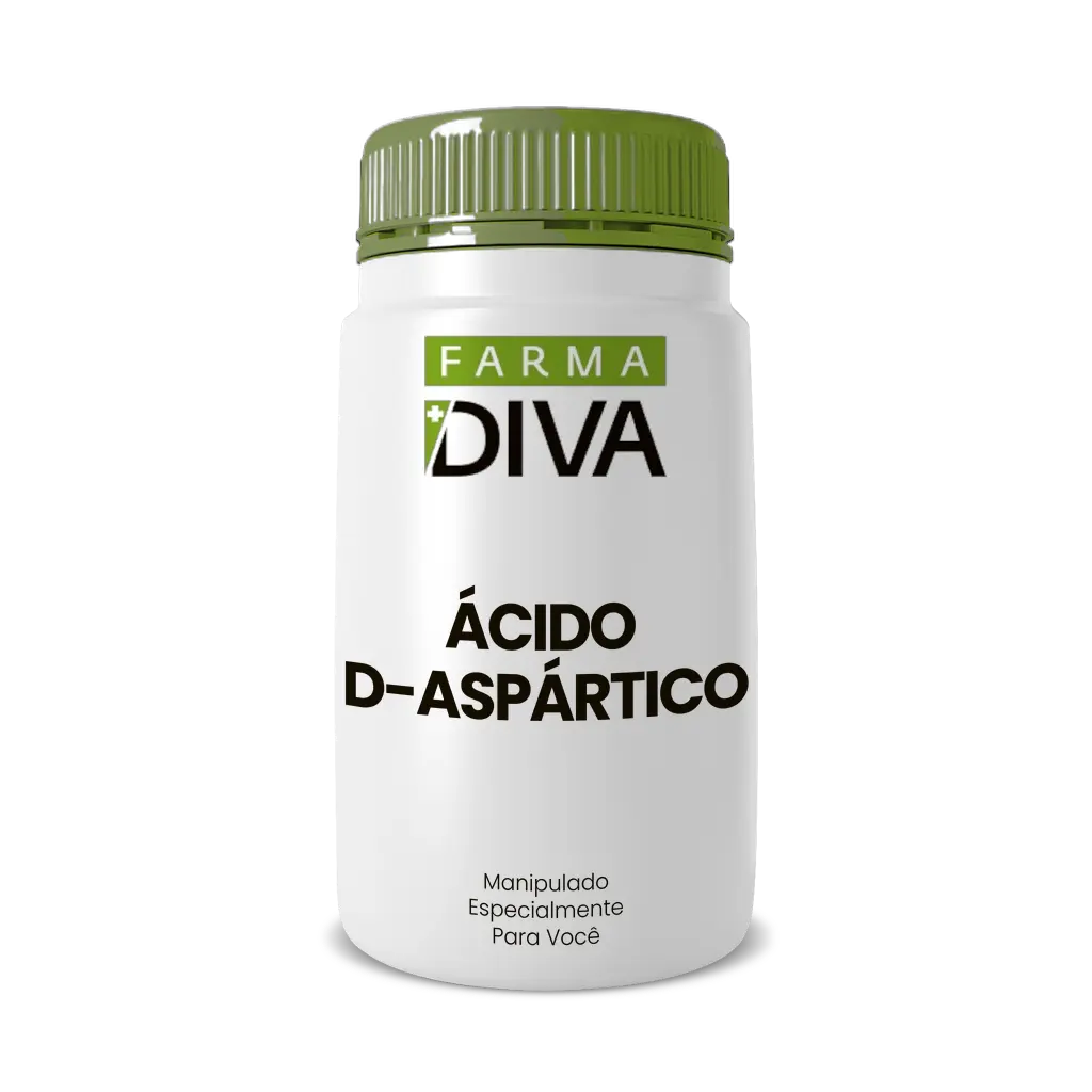 Imagem do Ác D-Aspártico (500mg)