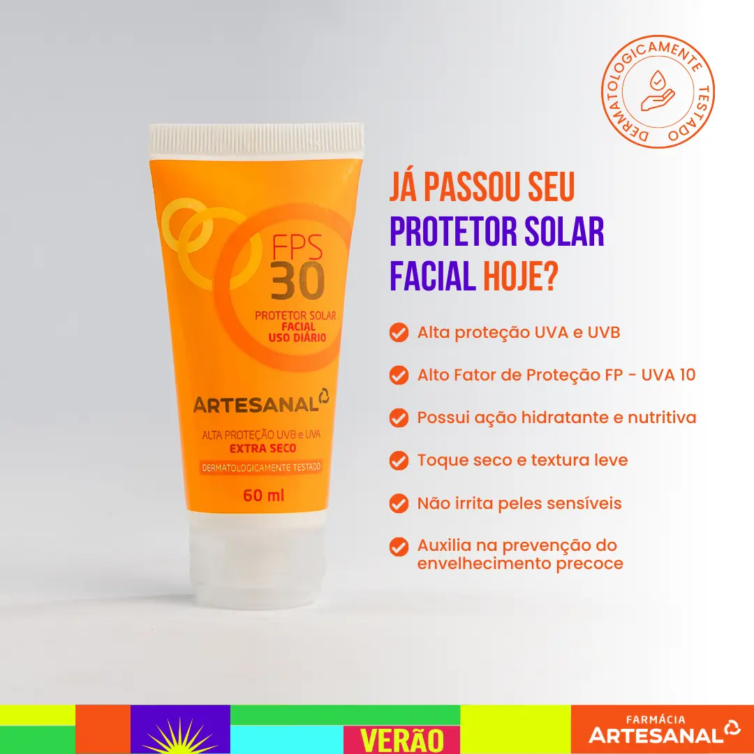 Imagem do FILTRO SOLAR FACIAL FPS30