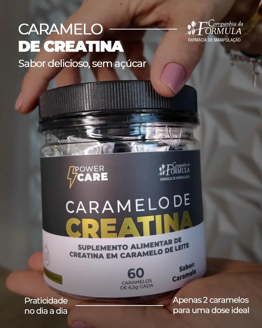 Imagem do Caramelo de Creatina