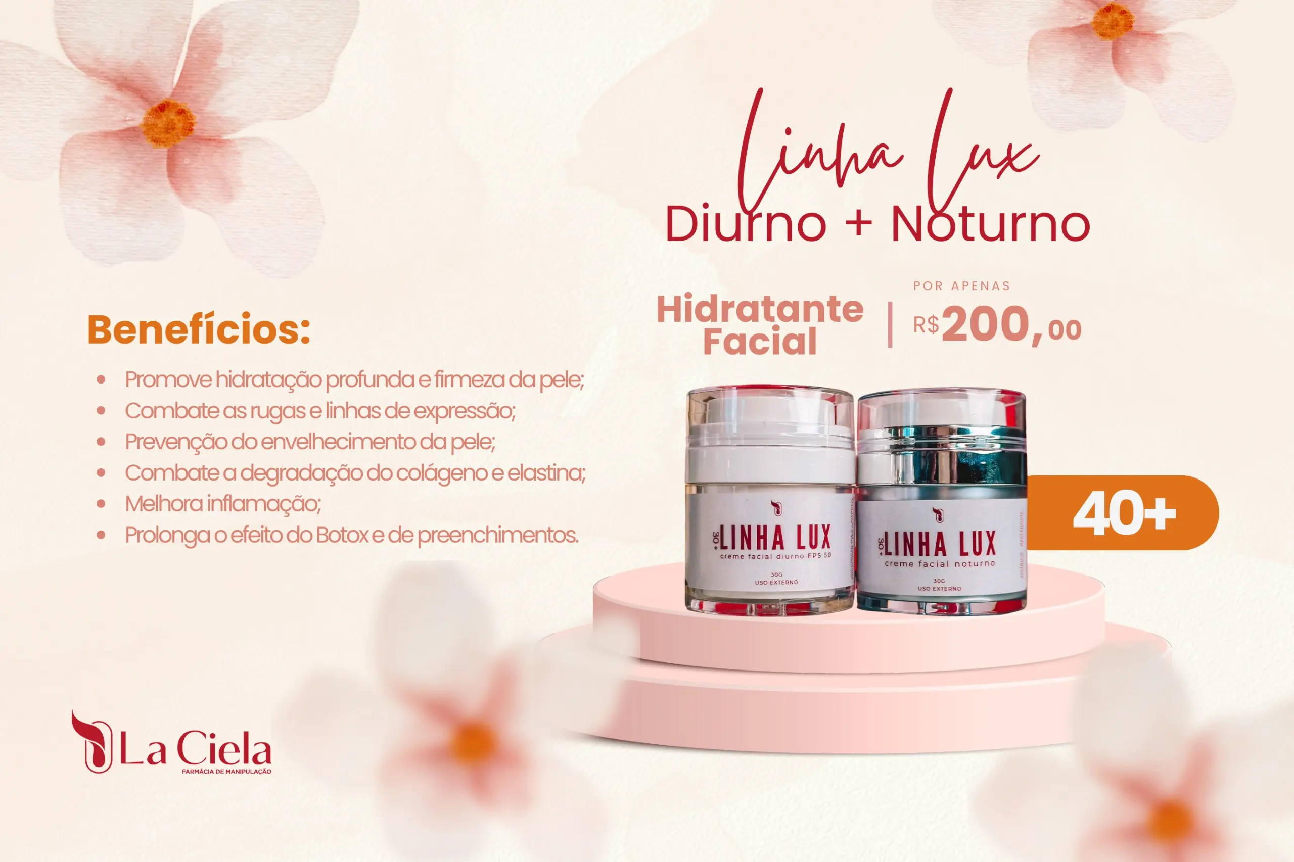 Imagem do Linha Lux 40+