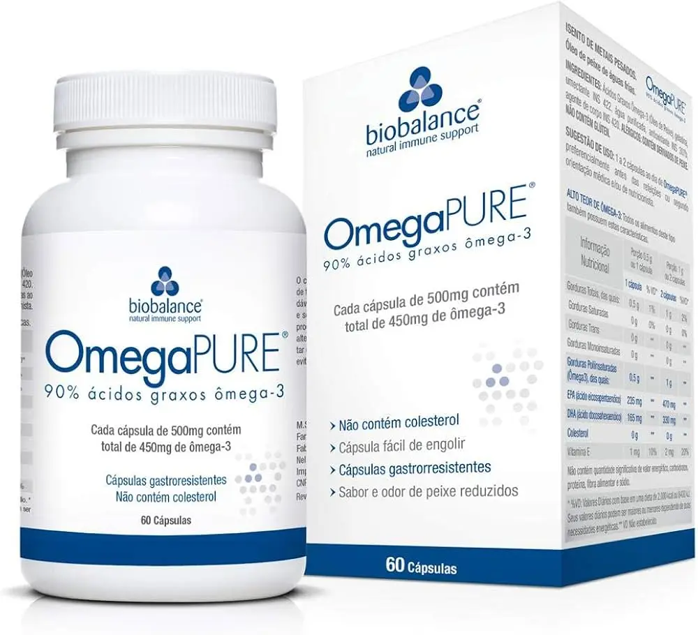 Omegapure EPA/DHA 60 Caps | Dermaflora