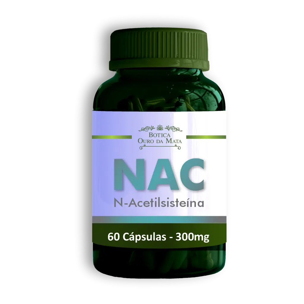 Imagem do NAC (N-Acetilsisteína)
