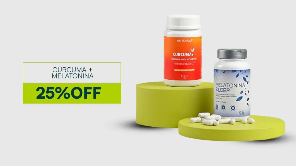 Imagem do Combo Curcuma e Melatonin