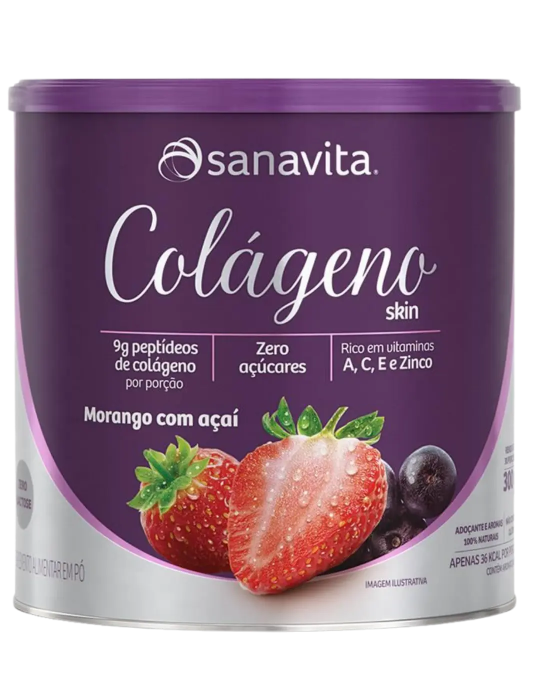 Imagem do Colágeno Morango E Açaí