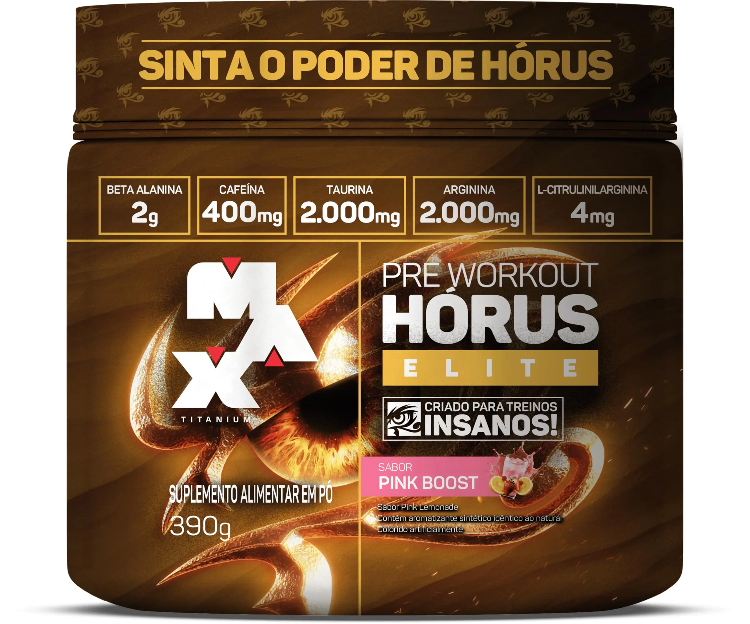 Imagem do Horus Pink Boost 390g