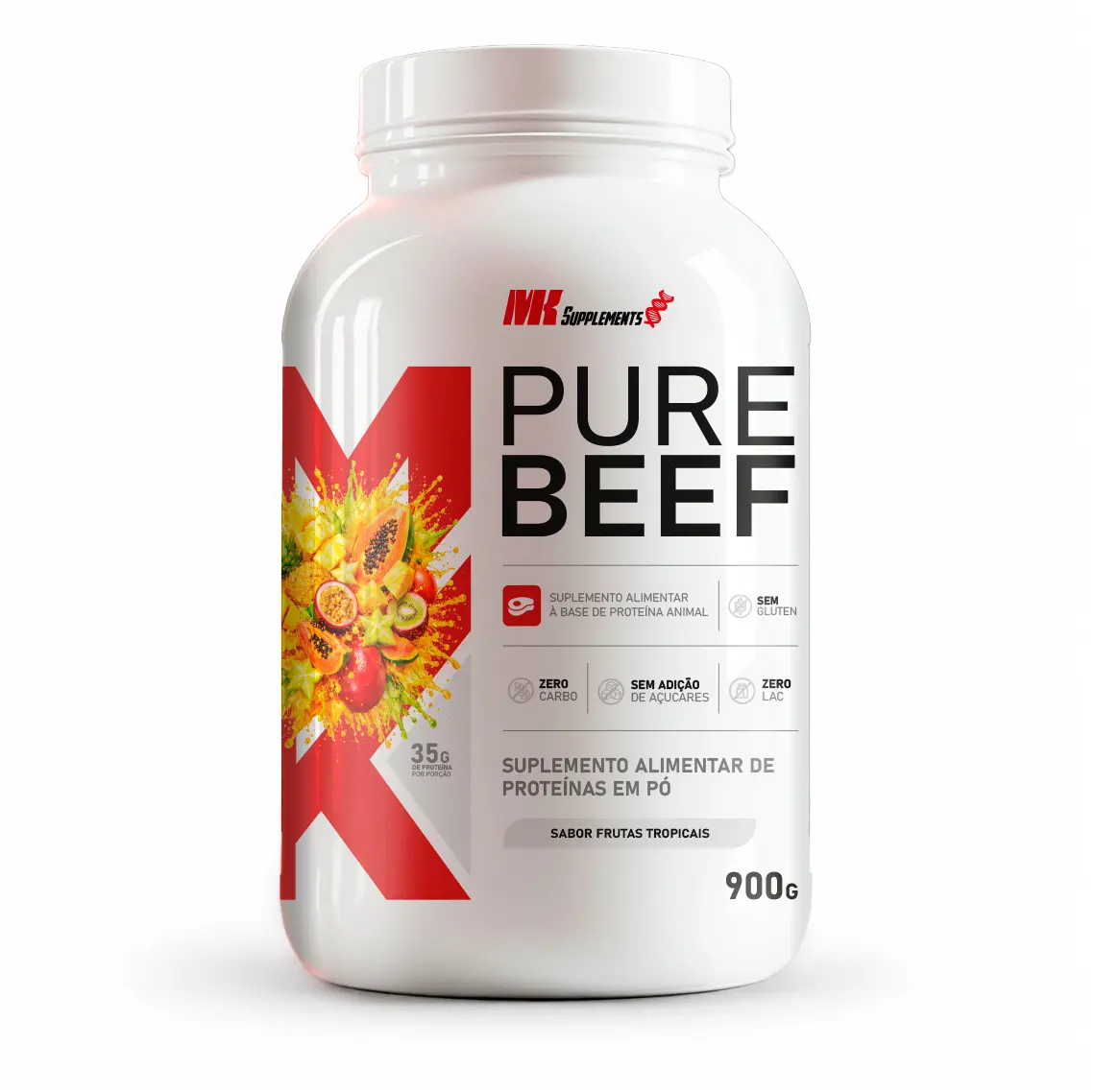 Imagem do MK Whey Pure Beef Frutas