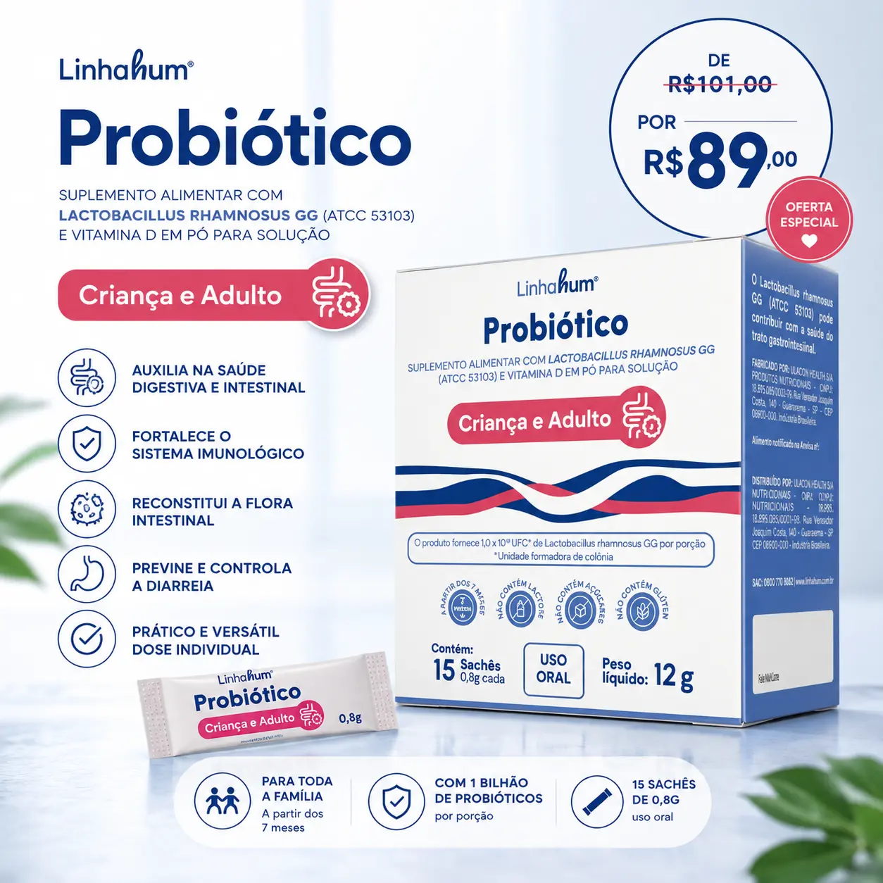 Imagem do Probiótico Linhahum