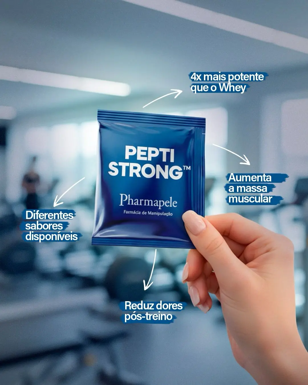 Imagem do Peptistrong 2,4g