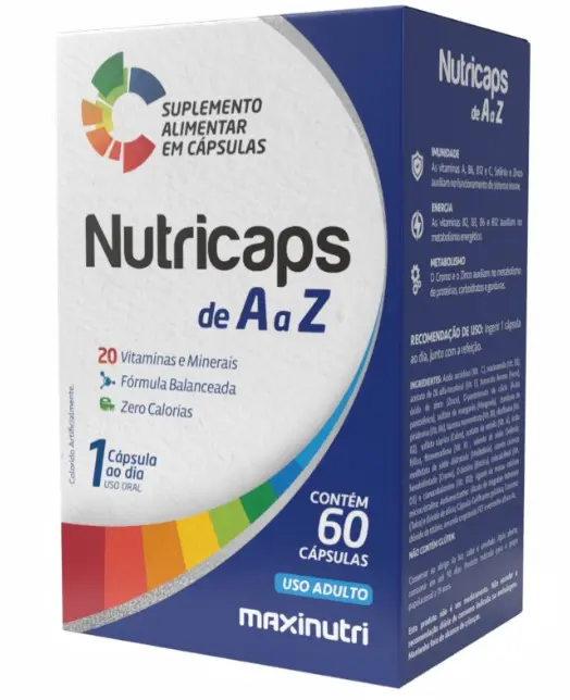Imagem do Nutricaps A a Z
