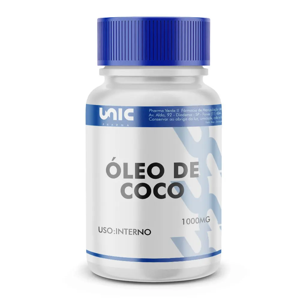 Imagem do Óleo De Coco 1000Mg 120C