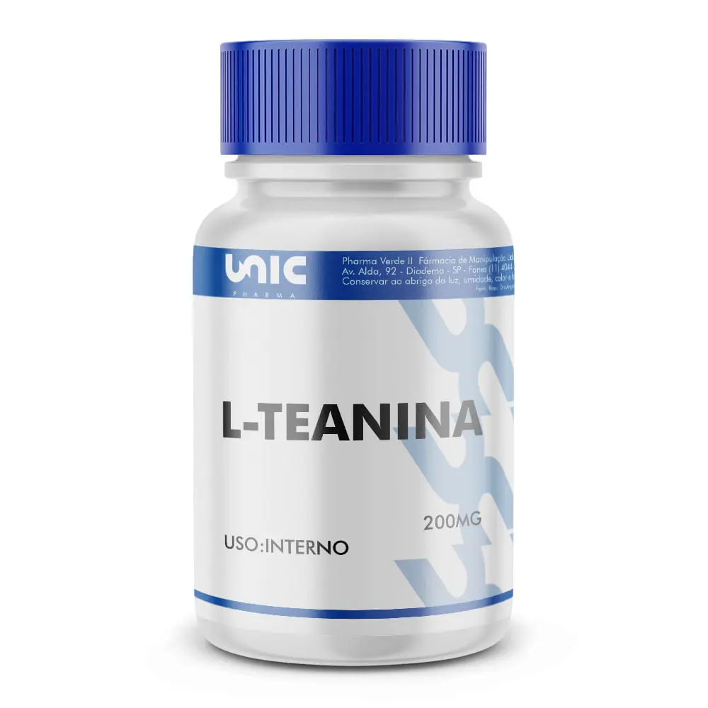 Imagem do L-teanina 200mg 120 Cps