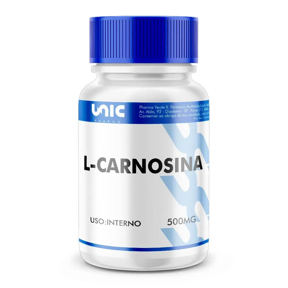 Imagem do L- Carnosina 500mg 30Cps