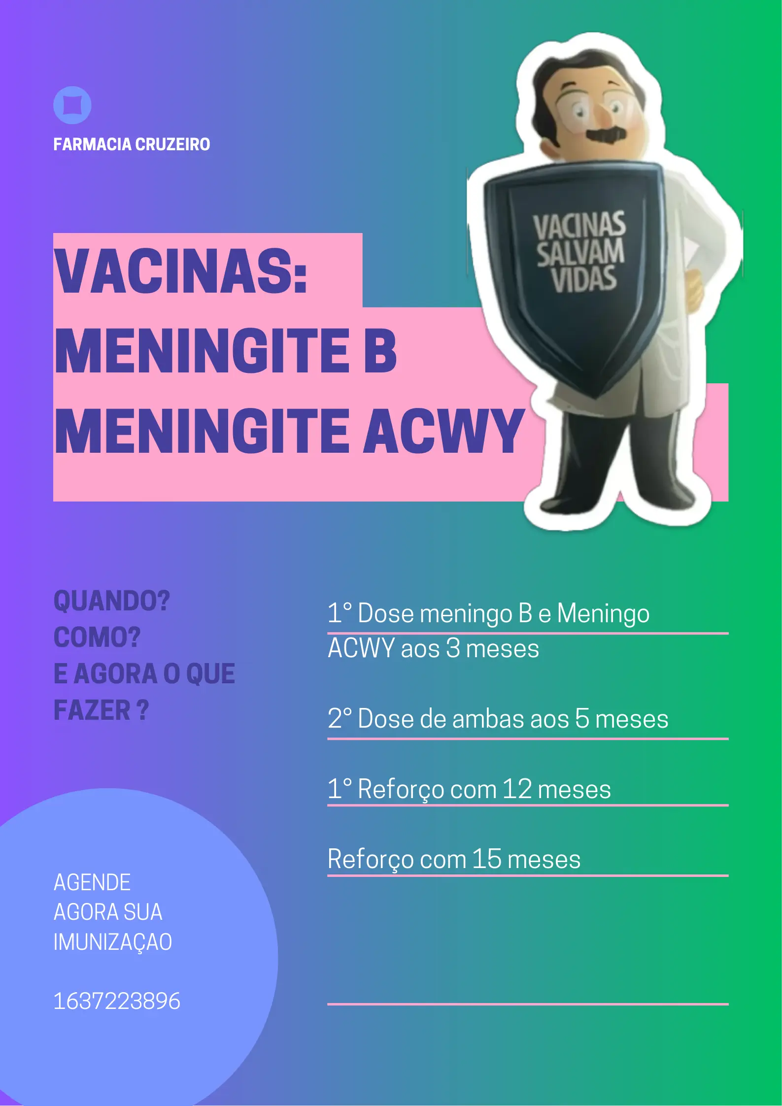 vacinar: carinho e amor