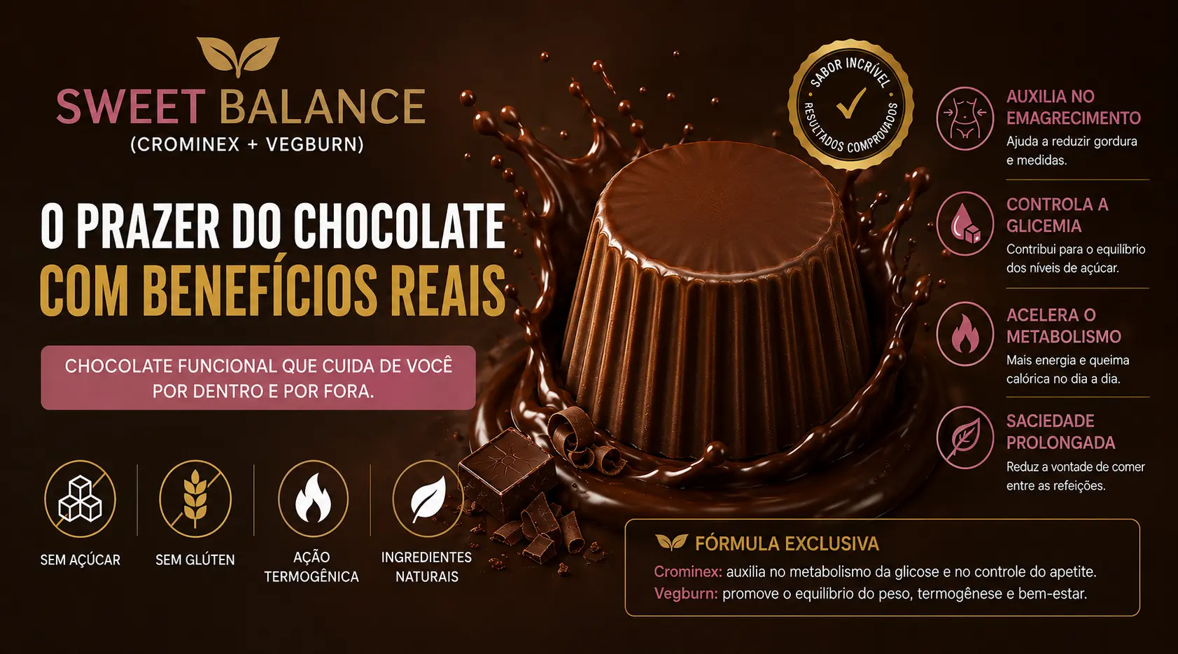 Imagem do CHOCOLATE EMAGRECEDOR