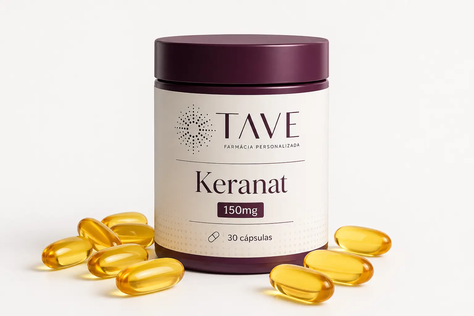 Imagem do Keranat - 150mg (30 cps)