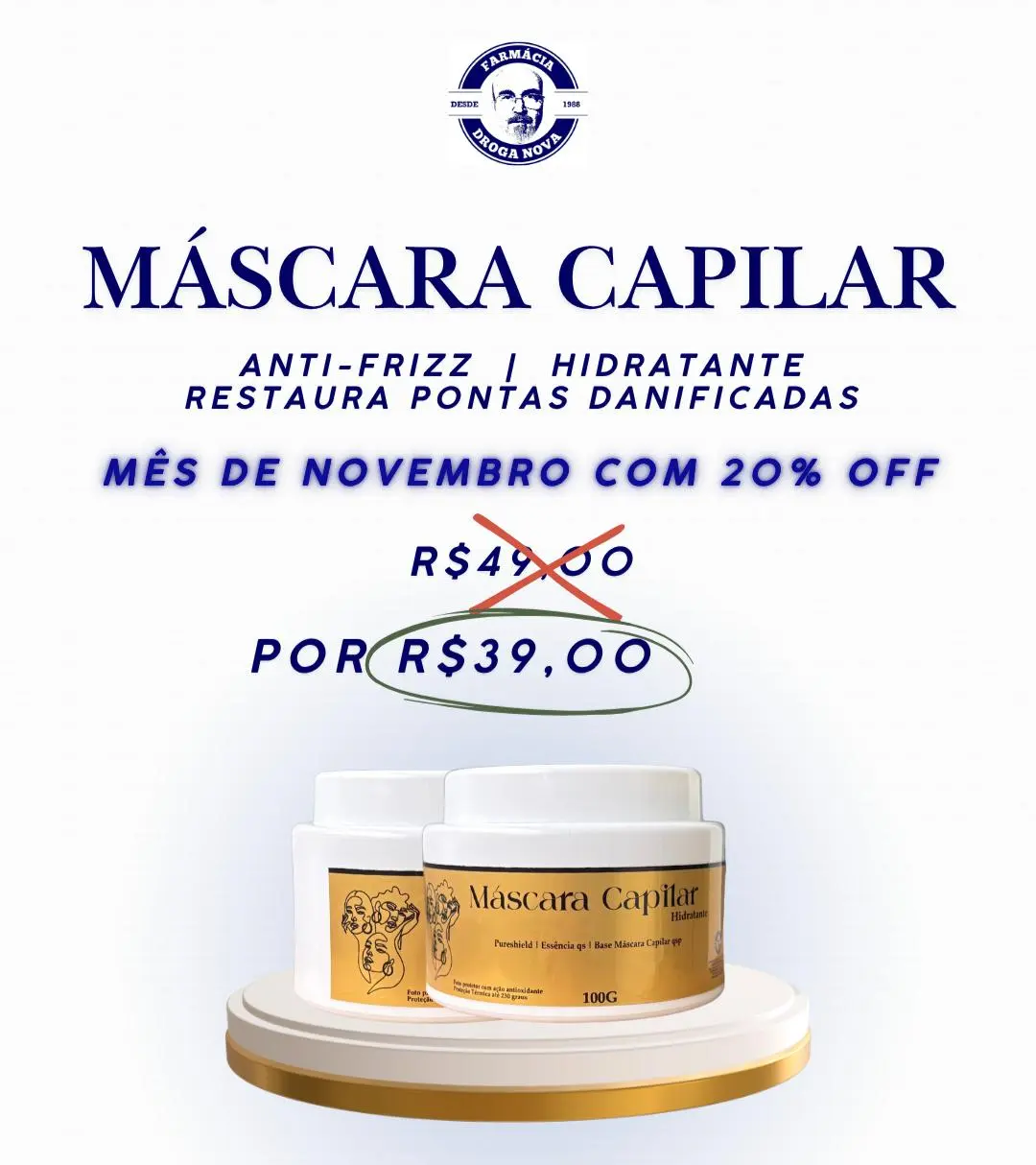 Imagem do Máscara Capilar 100G