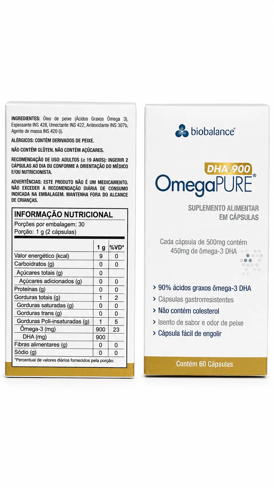 Imagem do OMEGA PURE DHA: 900