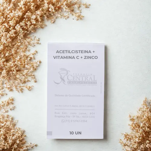 Imagem do ACETILCISTEINA+VIT C +ZN