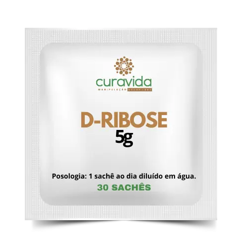 D-Ribose 5g - Sachês