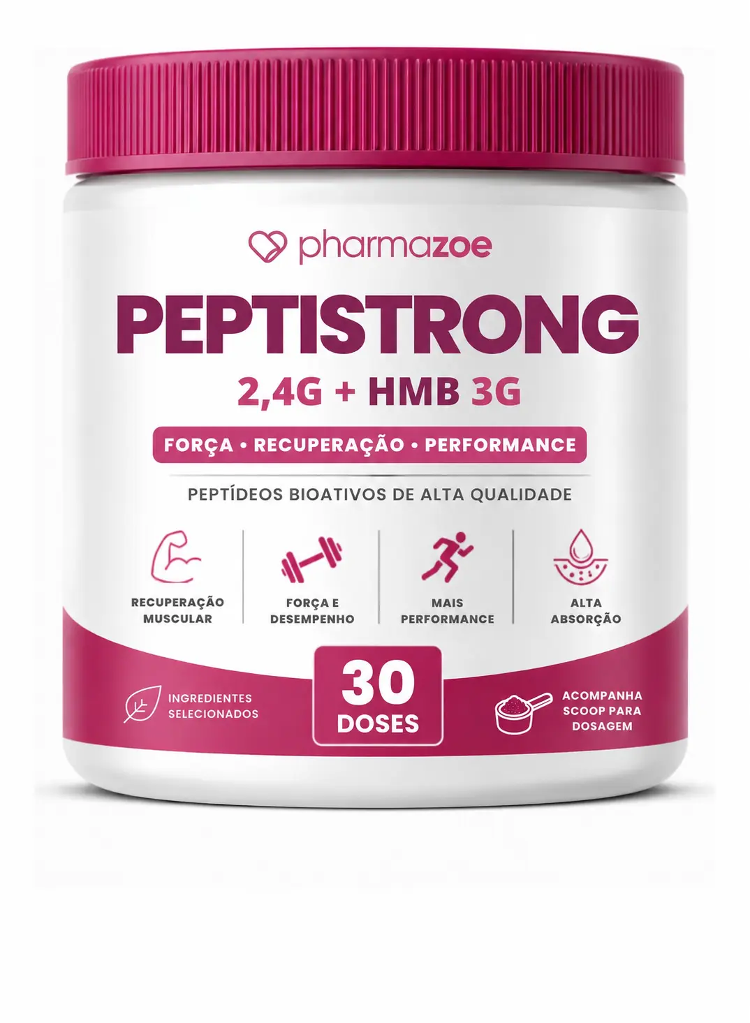 Peptistrong 2,4g + HMB 3g