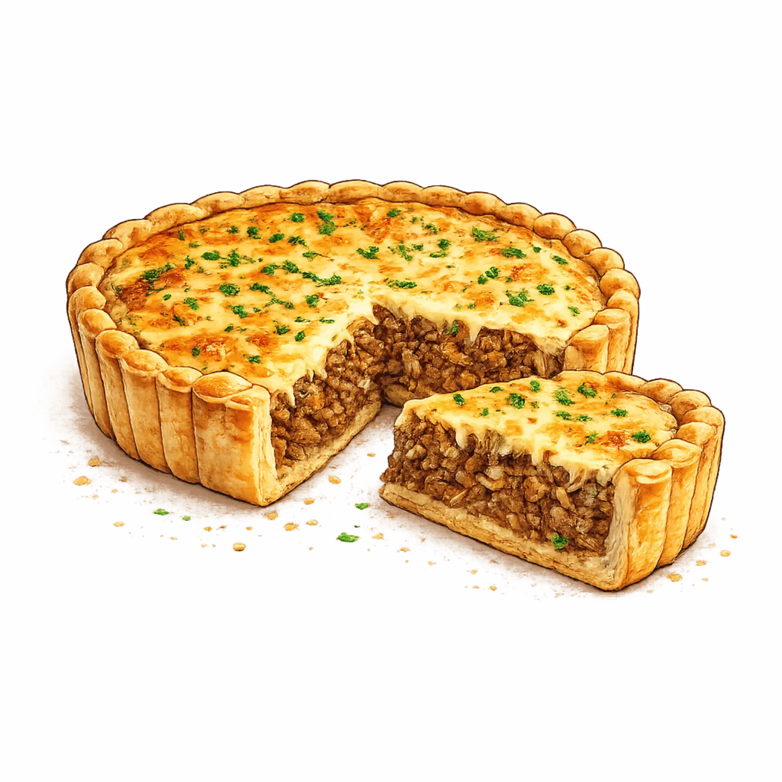 Imagem do Quiche de Costela