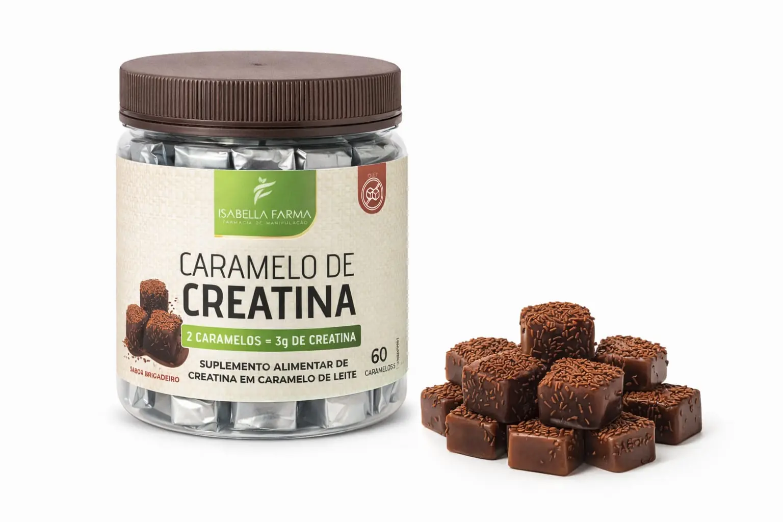 Imagem do CARAMELO DE CREATINA