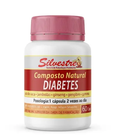 Imagem do COMPOSTO NATURAL DIABETES