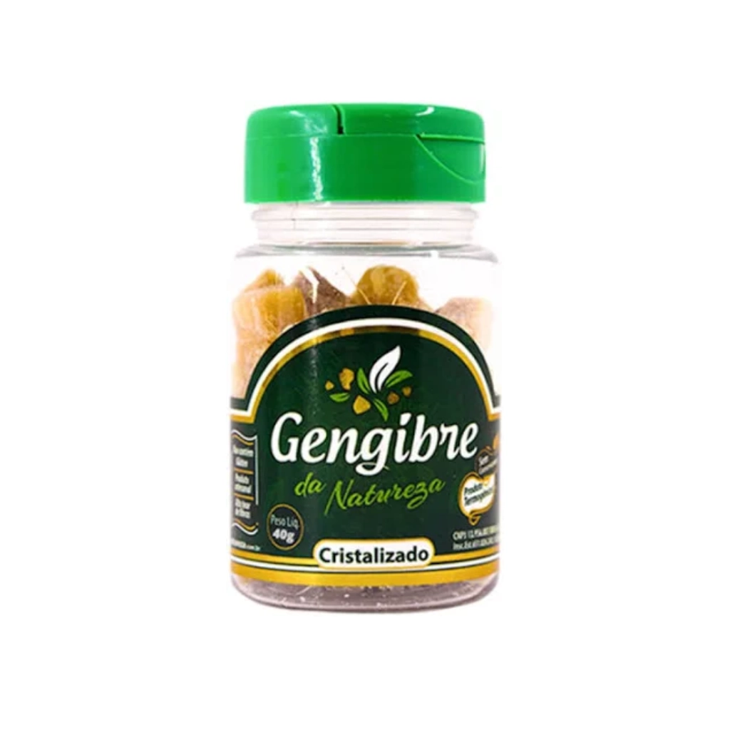 Cristais de Gengibre 40g