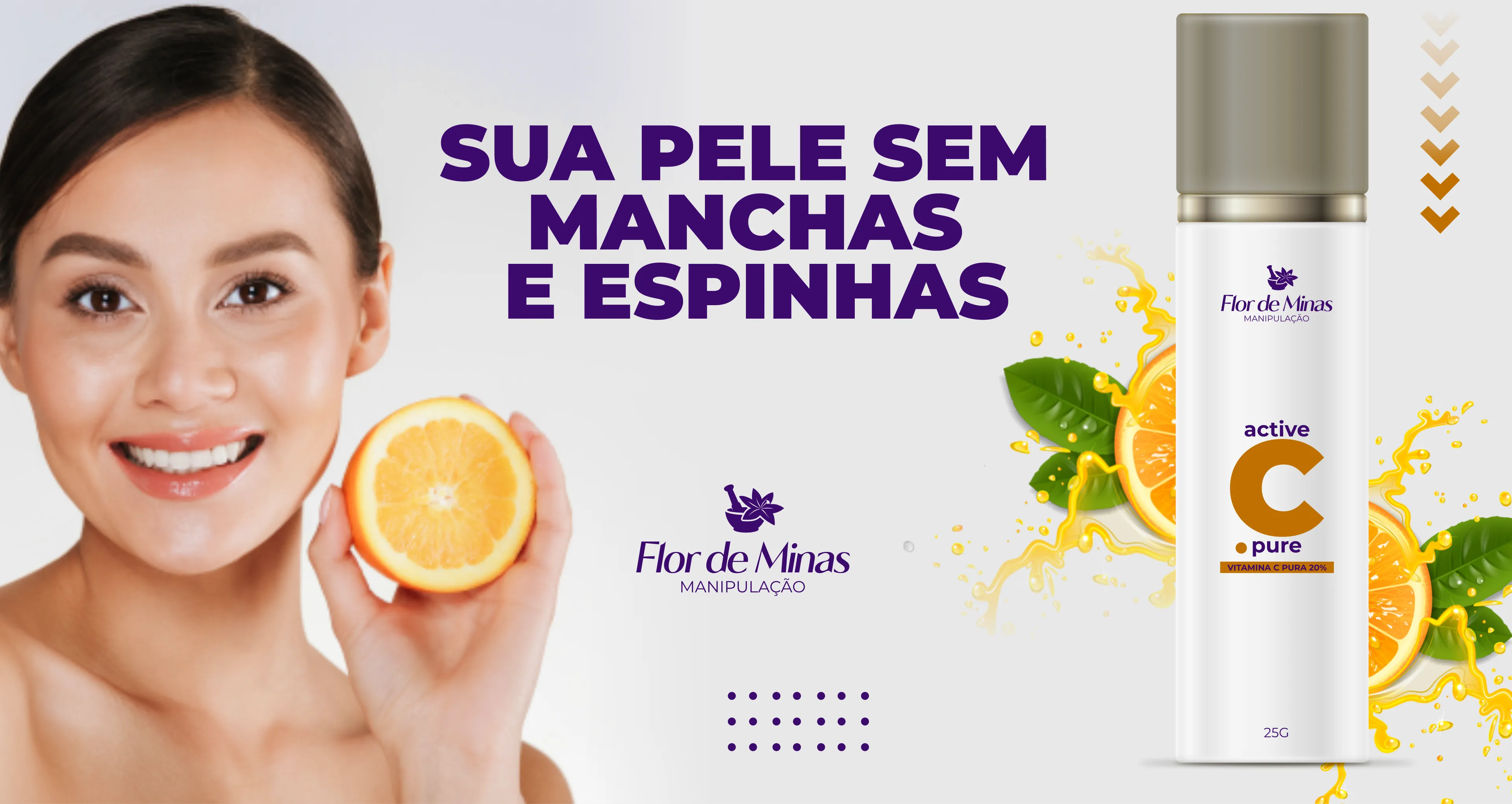 O Poder de uma Pele Radiante com o Active C Pure