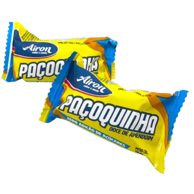 Paçoca Rolha sem açúcar